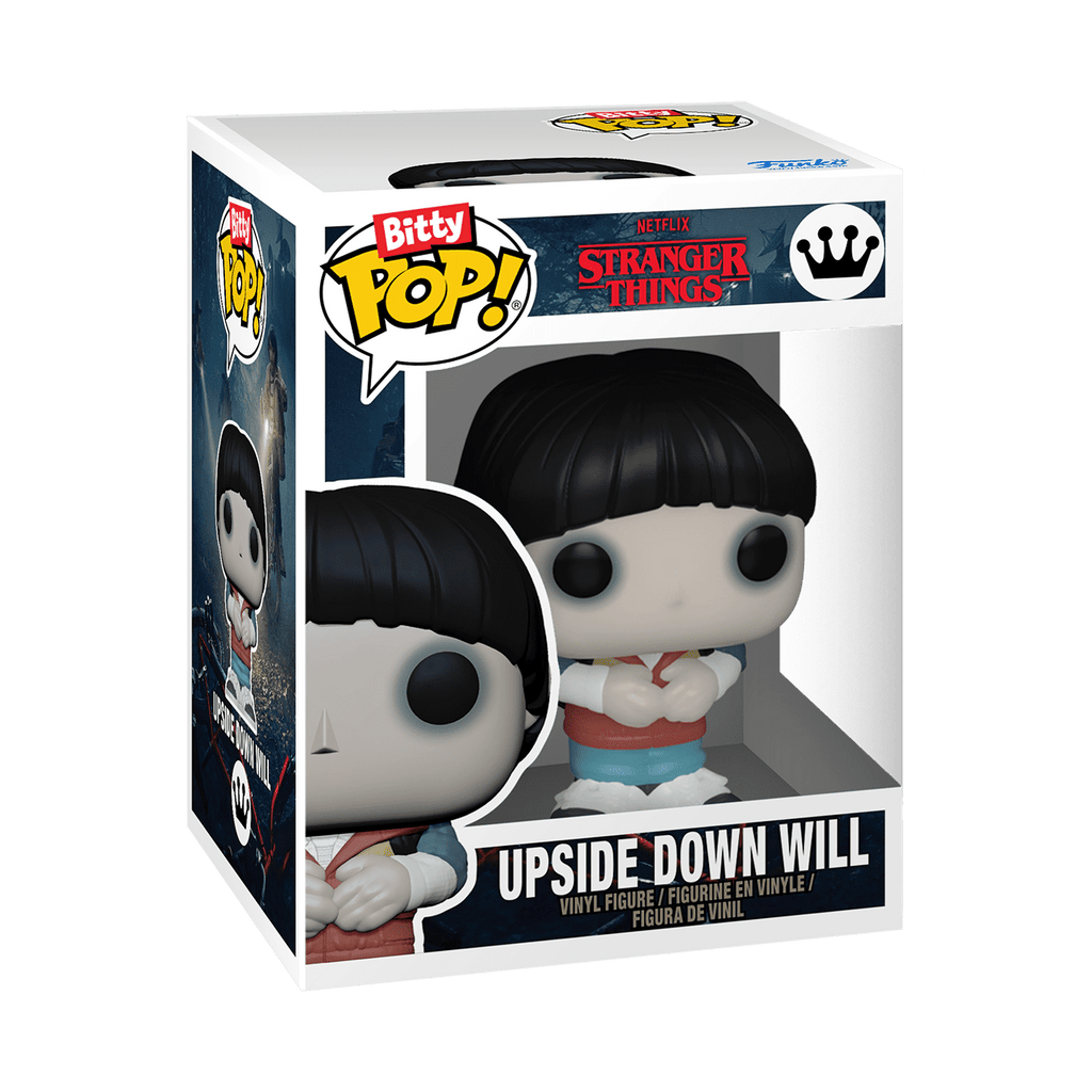 Funko Bitty POP! Box: Stranger Things - Byers House with Upside Down Will and Eleven with Goggles Collectible Vinyl Mini-Figures
