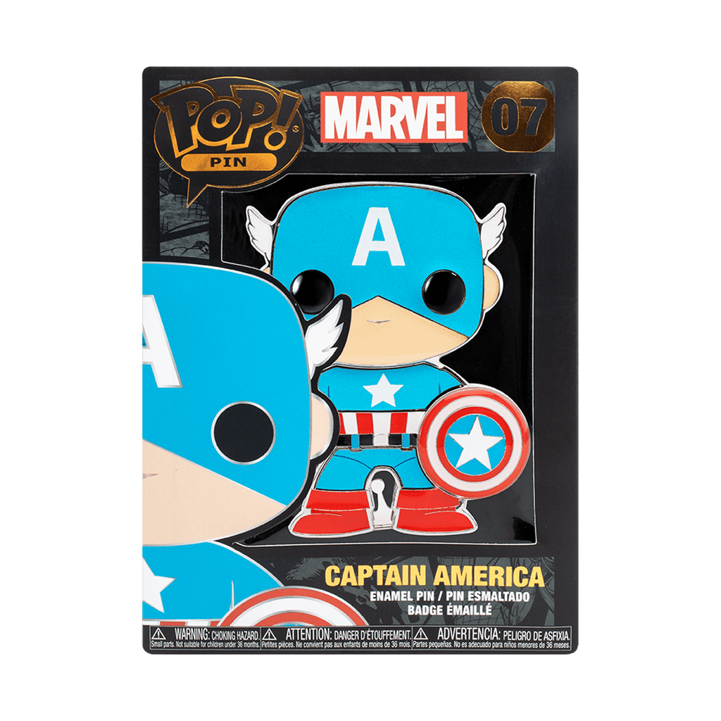 Funko POP! Pin: Marvel - Captain America