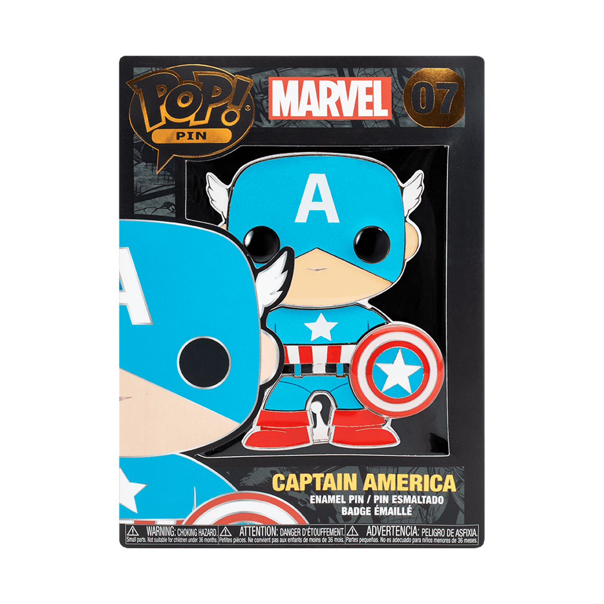 Funko POP! Pin: Marvel - Captain America