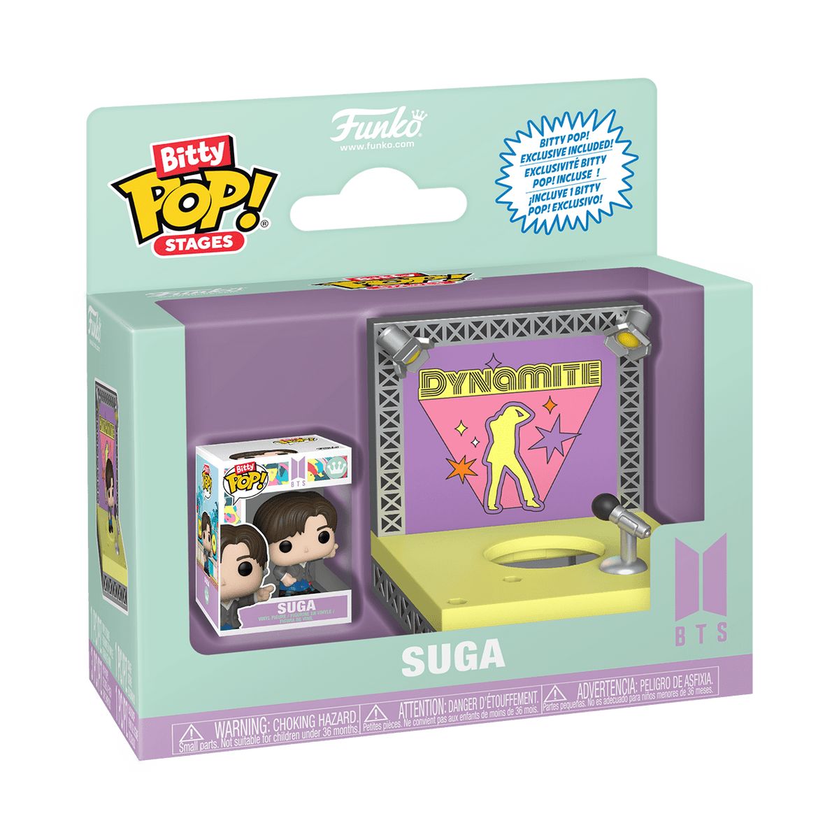 Funko Bitty POP! Stage: BTS - Dynamite - Suga Collectible Vinyl Mini-Figure