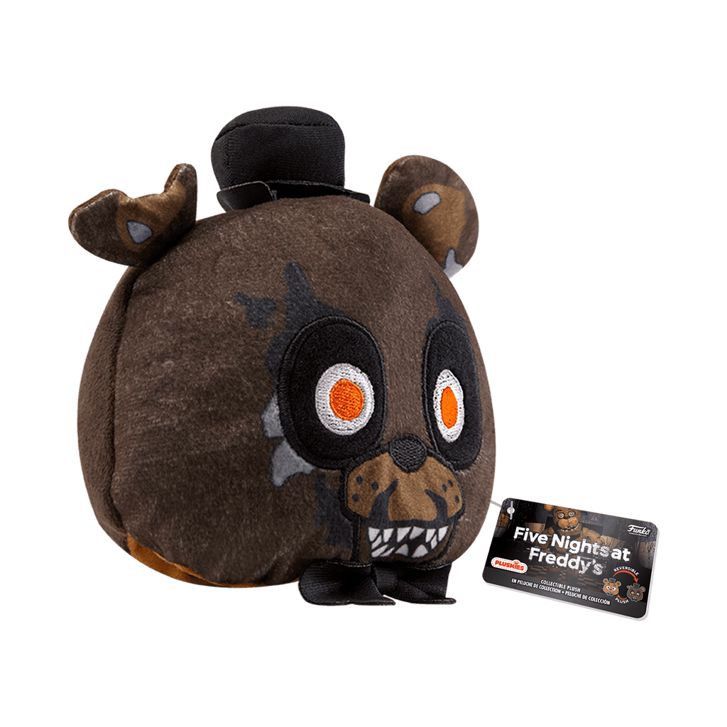 Funko Plush: Five Nights at Freddy's Reversible Heads - 4-inch Freddy
