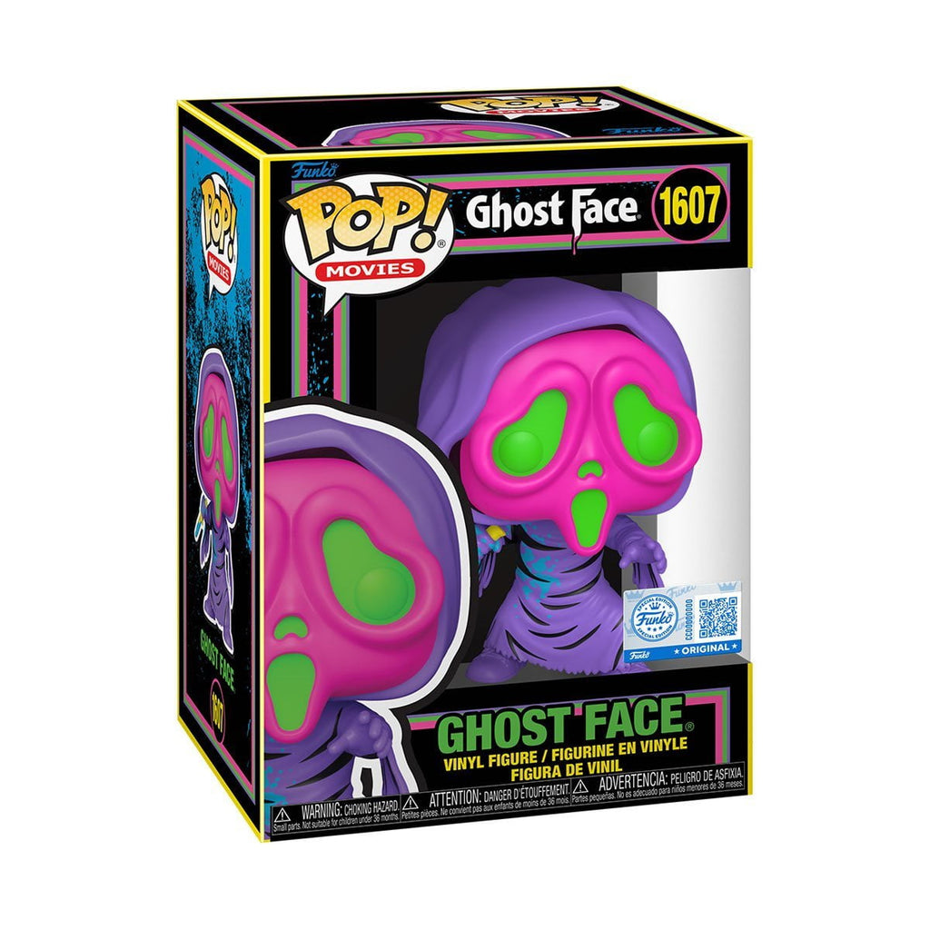 Funko Pop! Black Light Ghost Face Figure #1607