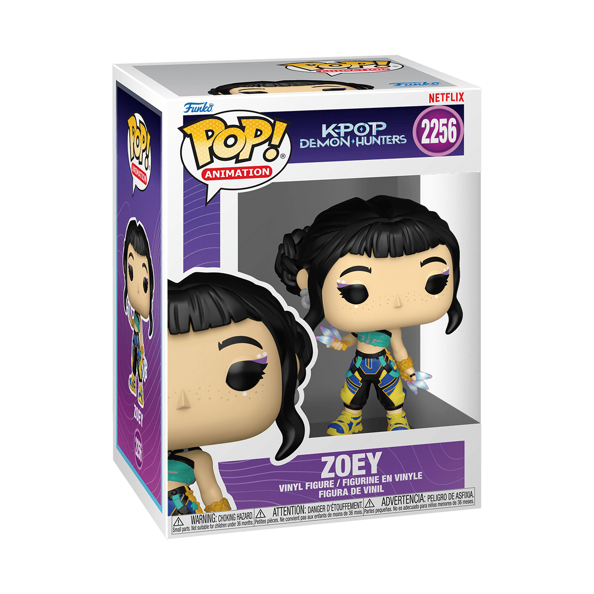 Funko POP! Animation: K-POP Demon Hunters - Zoey Collectible Vinyl Figure