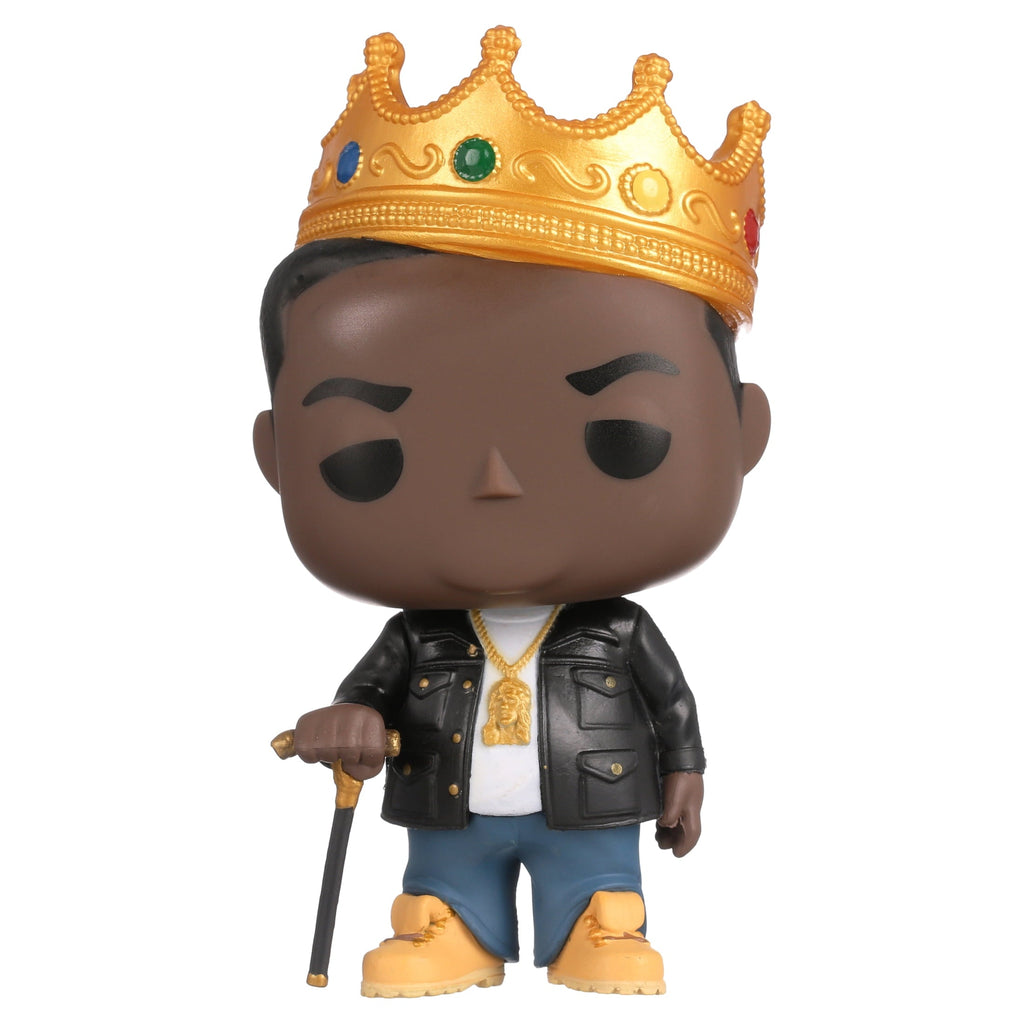 Funko POP Rocks Notorious BIG Vinyl Figure with Crown, Multicolor, 1.5"