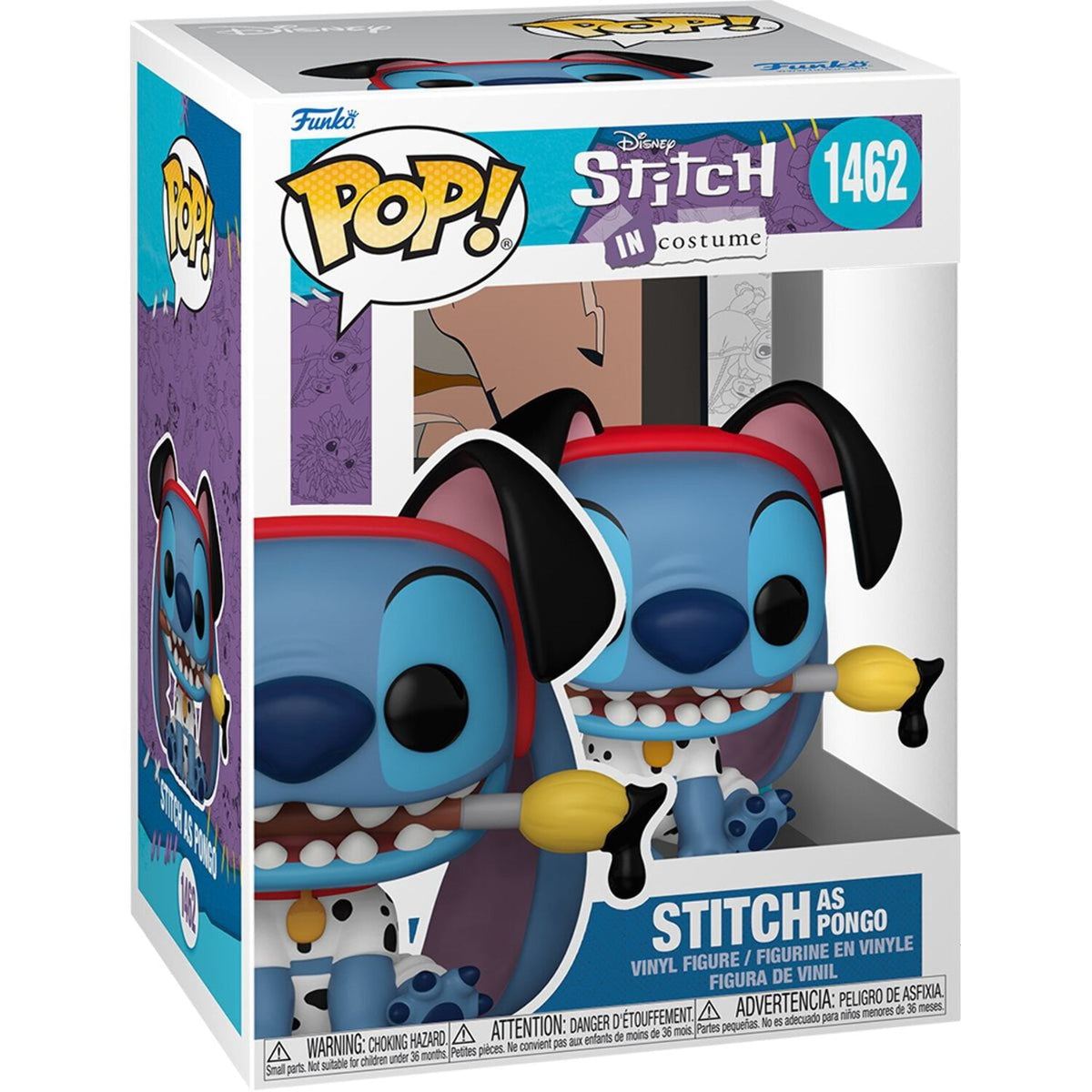 Lilo & Stitch Costume Stitch as Pongo Pop! Vinyl Figure