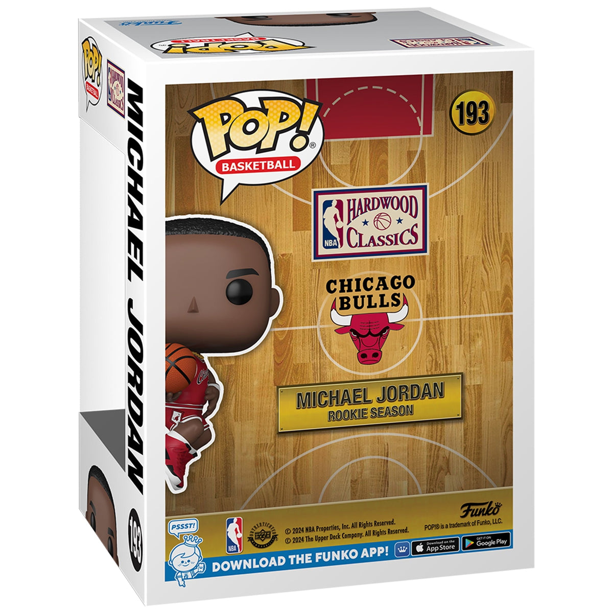 Funko Pop! Chicago Bulls #193 Michael Jordan Rookie Season Vinyl Figure